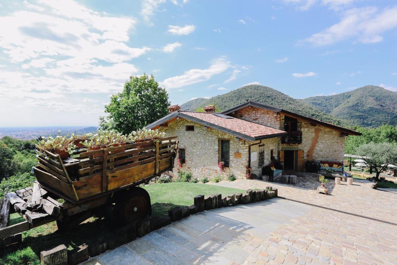 Agriturismo Ca' Fenile Alzano Lombardo エクステリア 写真