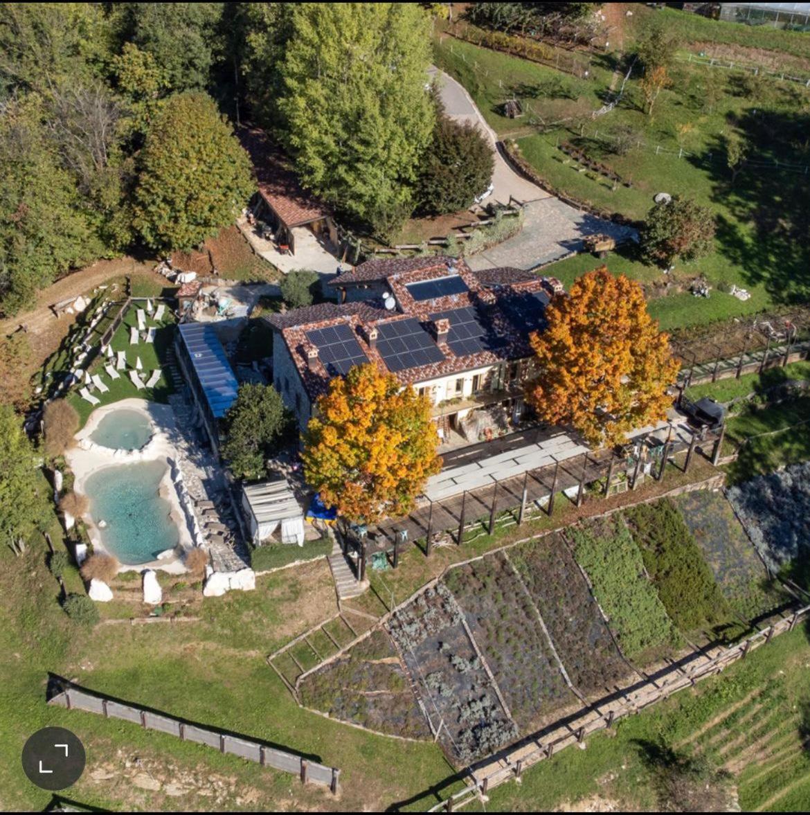 Agriturismo Ca' Fenile Alzano Lombardo エクステリア 写真