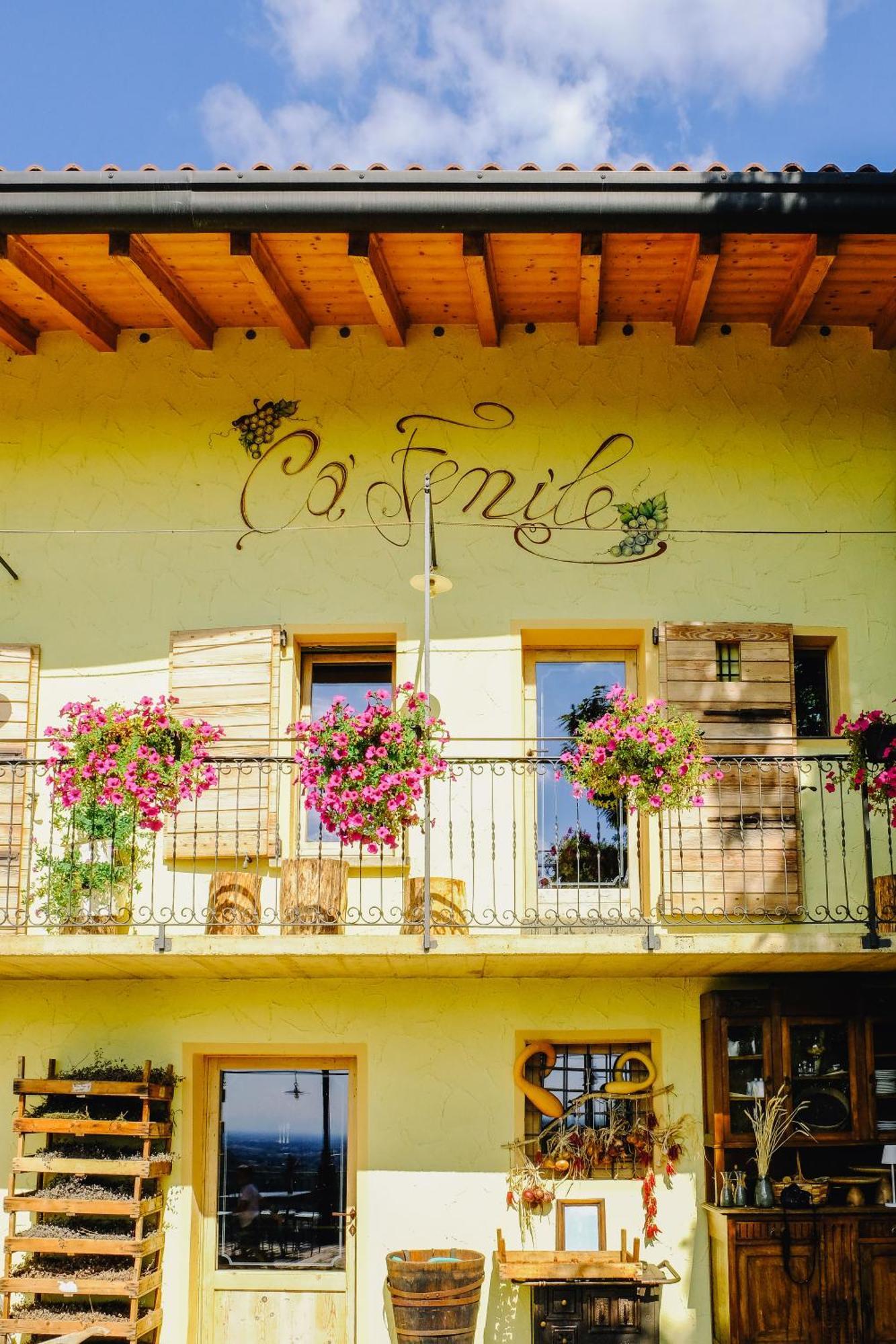 Agriturismo Ca' Fenile Alzano Lombardo エクステリア 写真